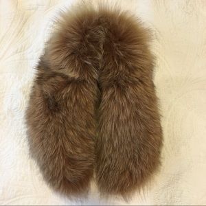 REAL Fox Fur collar